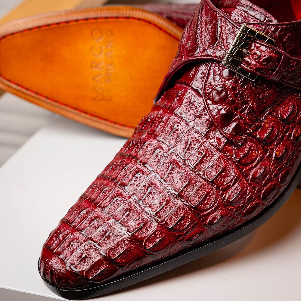 Marco Di Milano Luigi Wine Leather Oxford - 9.5 USA