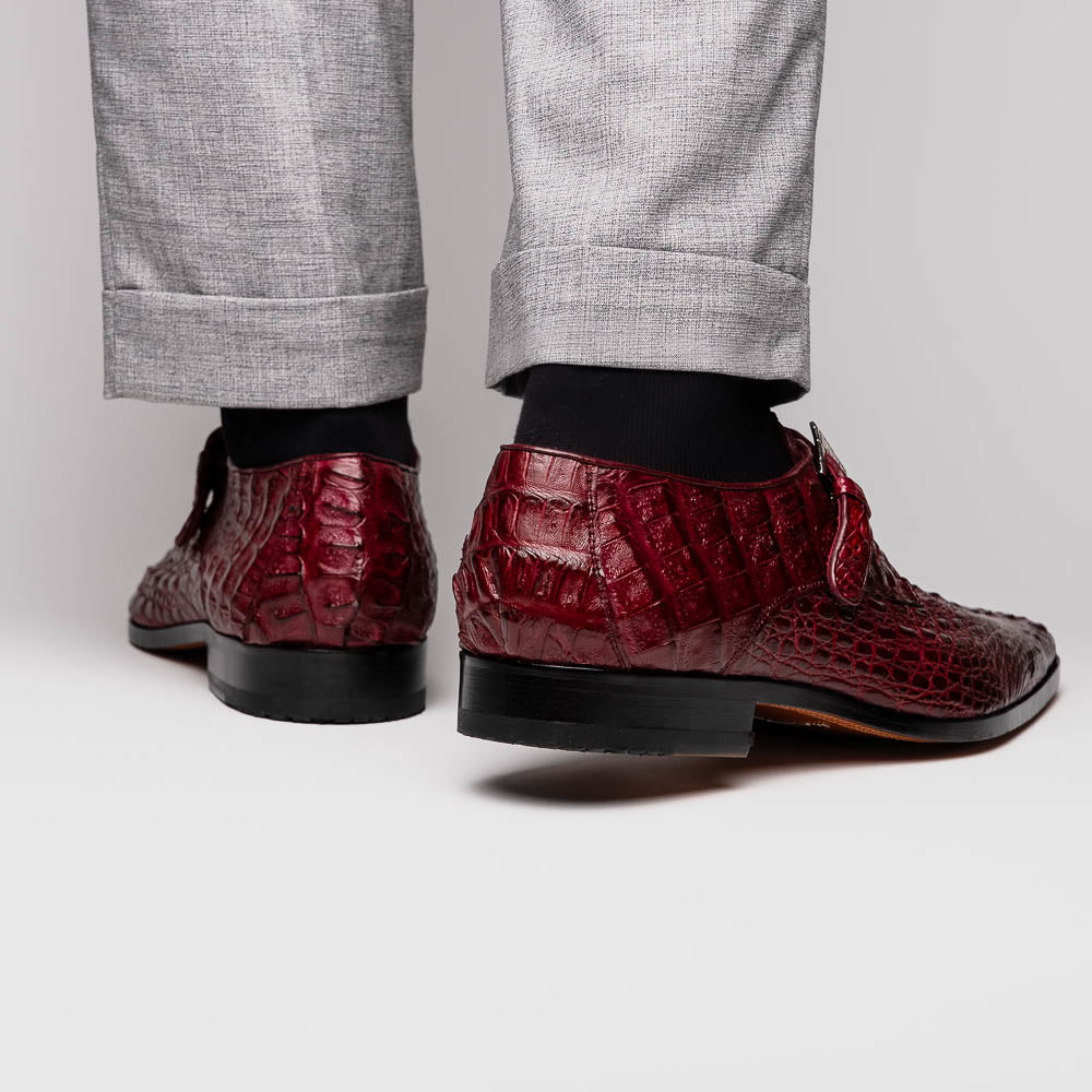 Marco Di Milano Luigi Wine Leather Oxford - 9.5 USA