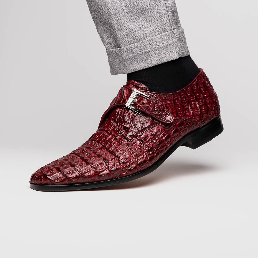 Marco Di Milano Luigi Wine Leather Oxford - 9.5 USA