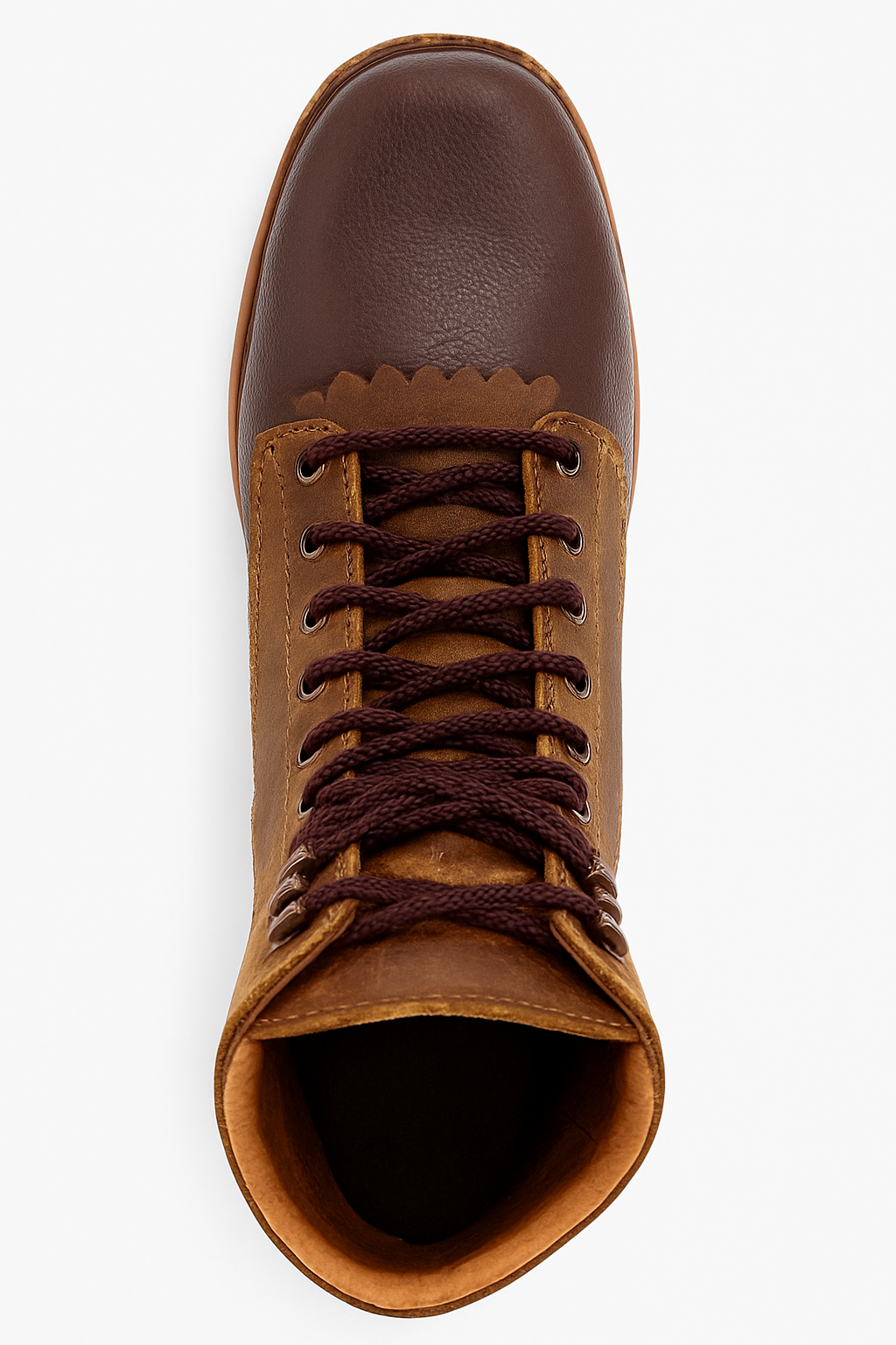 Lace Up Cowboy Boots - EE