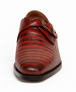 Marco Di Milano Mens Cognac Caiman Gator Dress Shoes Rovigo - 9 M