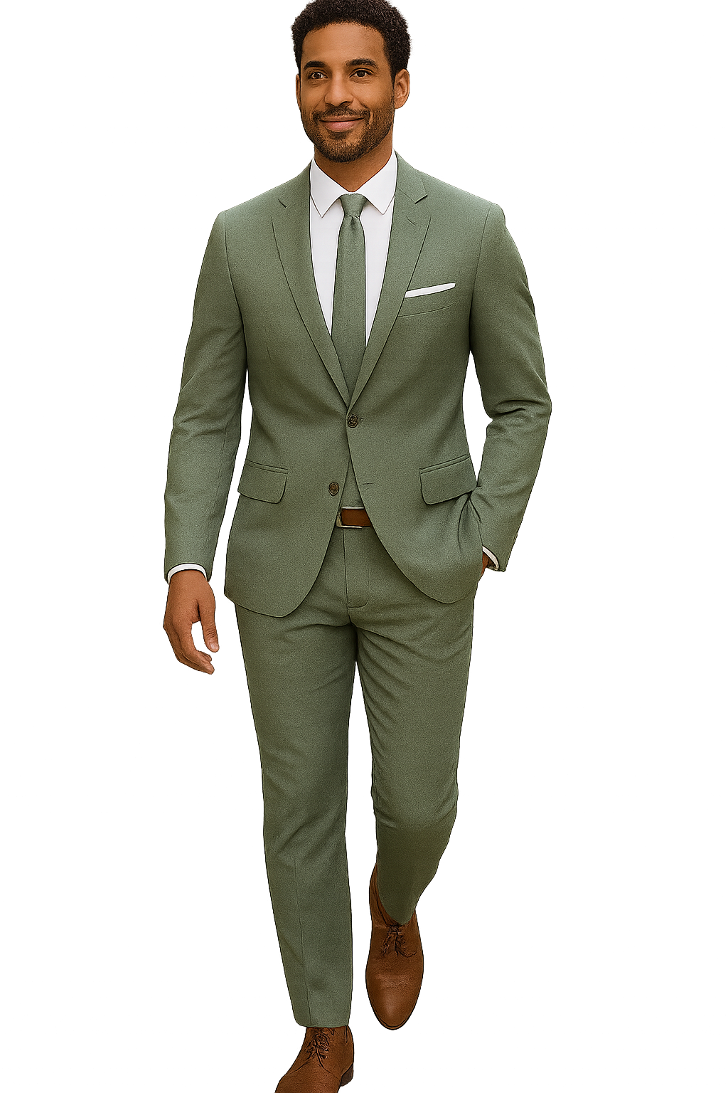 Sage Green Suits - Green Wedding Suit - Summer Suit-New Designer Collection - 38 Short Jacket+32 Waist Adjustable 28to34)(Height: 5 4 to5 7 )(Neck  15-16.5)S-M)