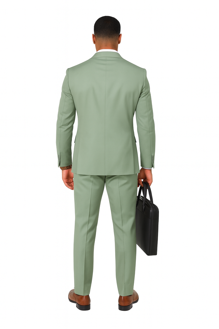 Sage Green Suits -  Light Green Suit - Summer Color Suit-New Designer Collection