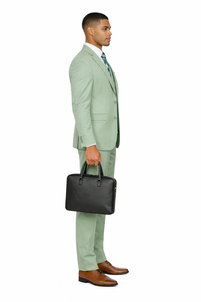 Sage Green Suits -  Light Green Suit - Summer Color Suit-New Designer Collection