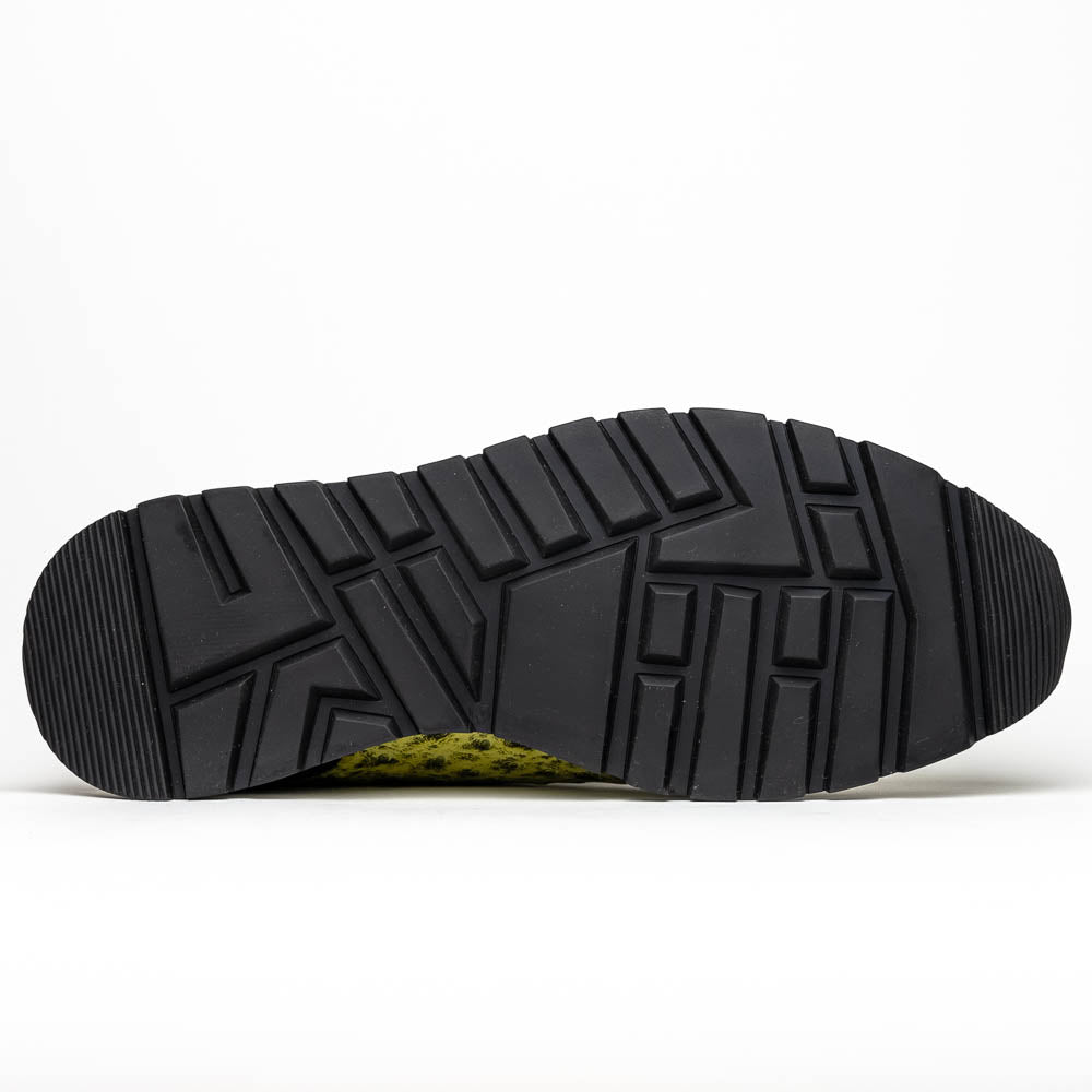 Marco Di Milano Scanno Green Ostrich Quill Sneakers - 8