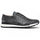 Marco Di Milano Scanno Gray Ostrich Quill Sneakers