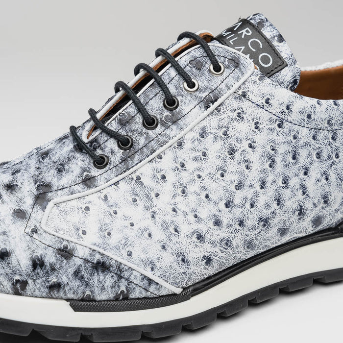 Marco_Di_Milano Scanno Newspaper: Luxury Leather Dress Shoe