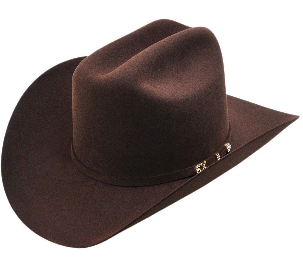 Serratelli 6X Amapola Chocolate 4" Brim Western Cowboy Hat All Sizes - 6 5/8