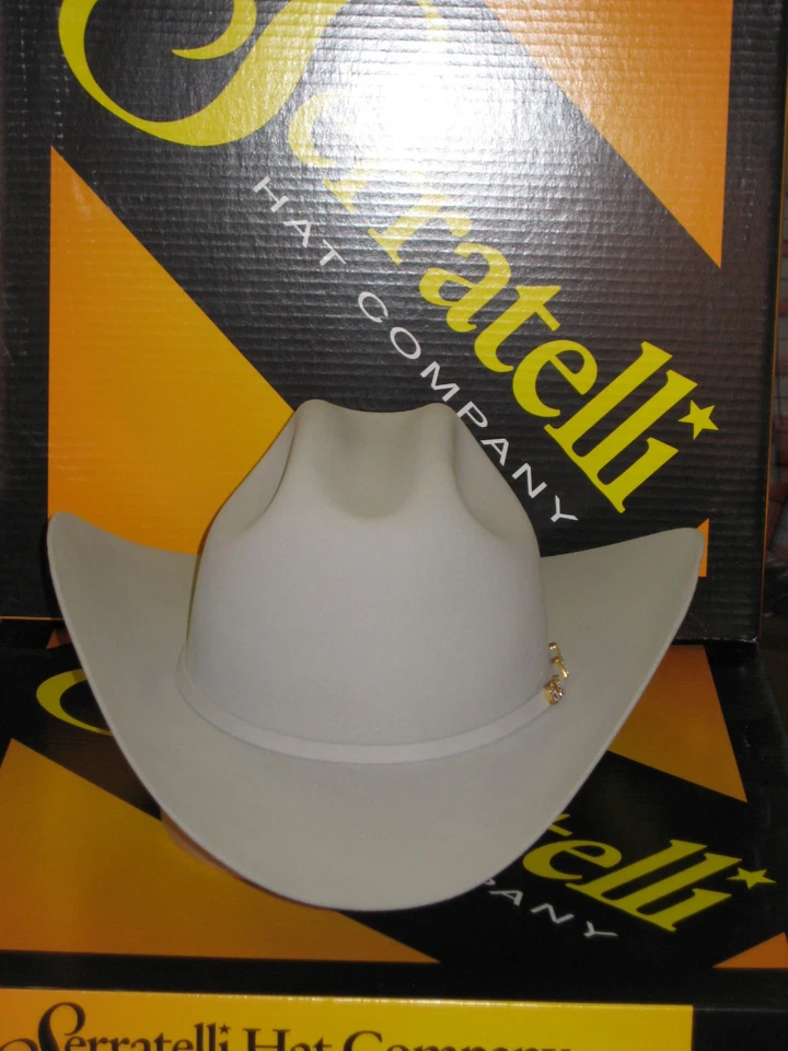 Serratelli 6X Amapola Cloud 3 1/2" Brim Western Cowboy Hat All Sizes - 6 5/8