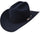 Serratelli 100X El Comandant Black 3 1/2" Brim Western Cowboy Hat All Sizes