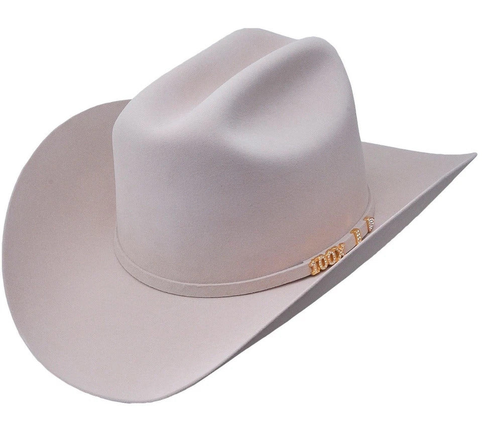 Serratelli 100X El Comandant Buckskin 4" Brim Western Cowboy Hat All Sizes - 6 5/8