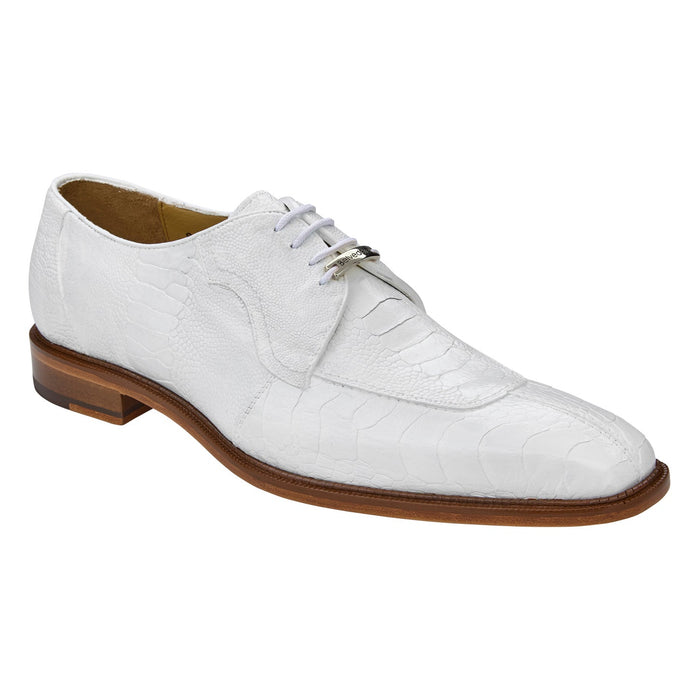 Belvedere Siena - White Genuine Leather Luxury Shoe