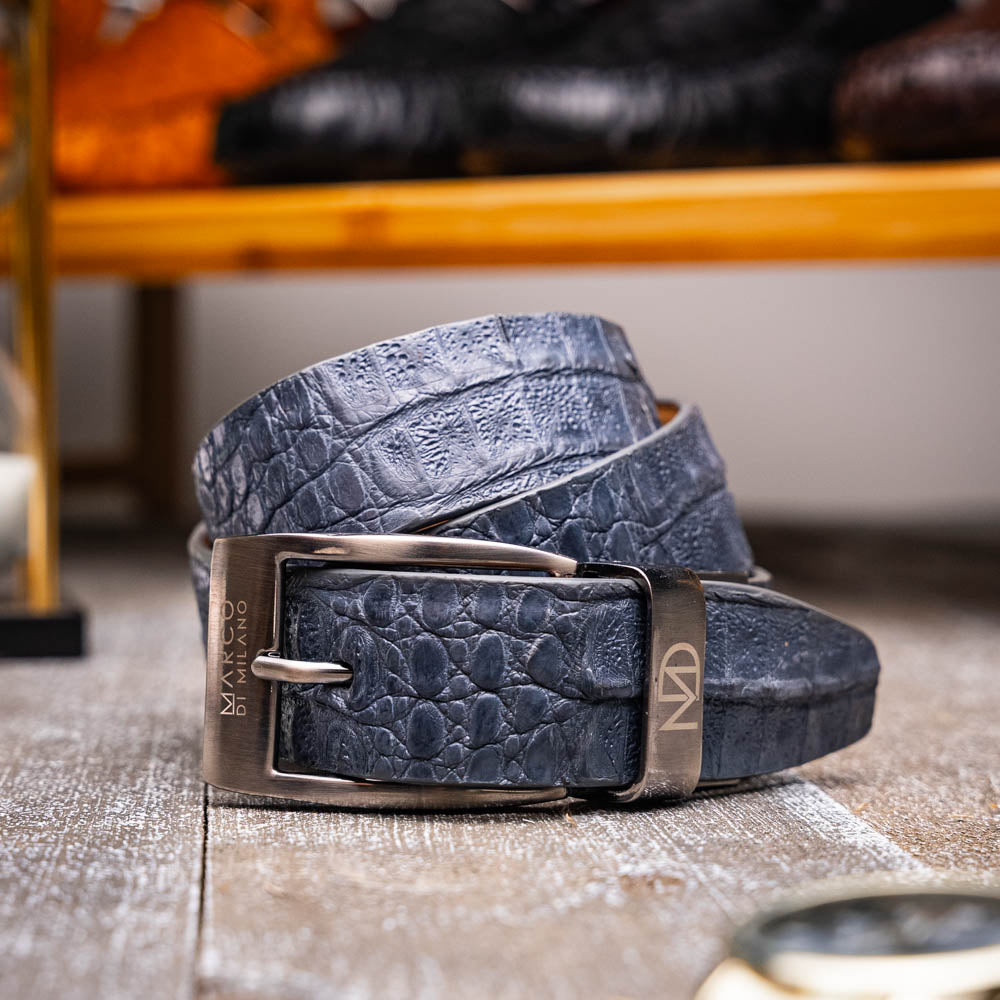 Marco Di Milano Silvio Belt Gray - 36