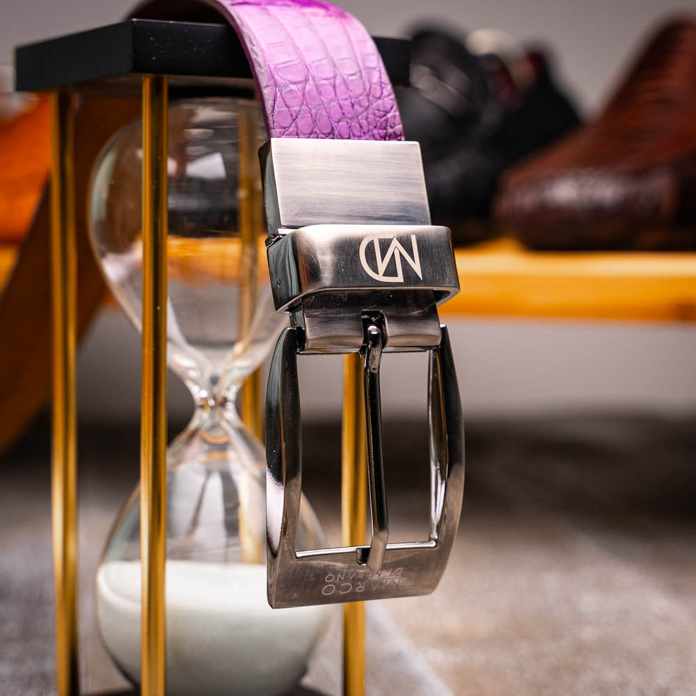 Marco Di Milano Silvio Belt Purple - 44
