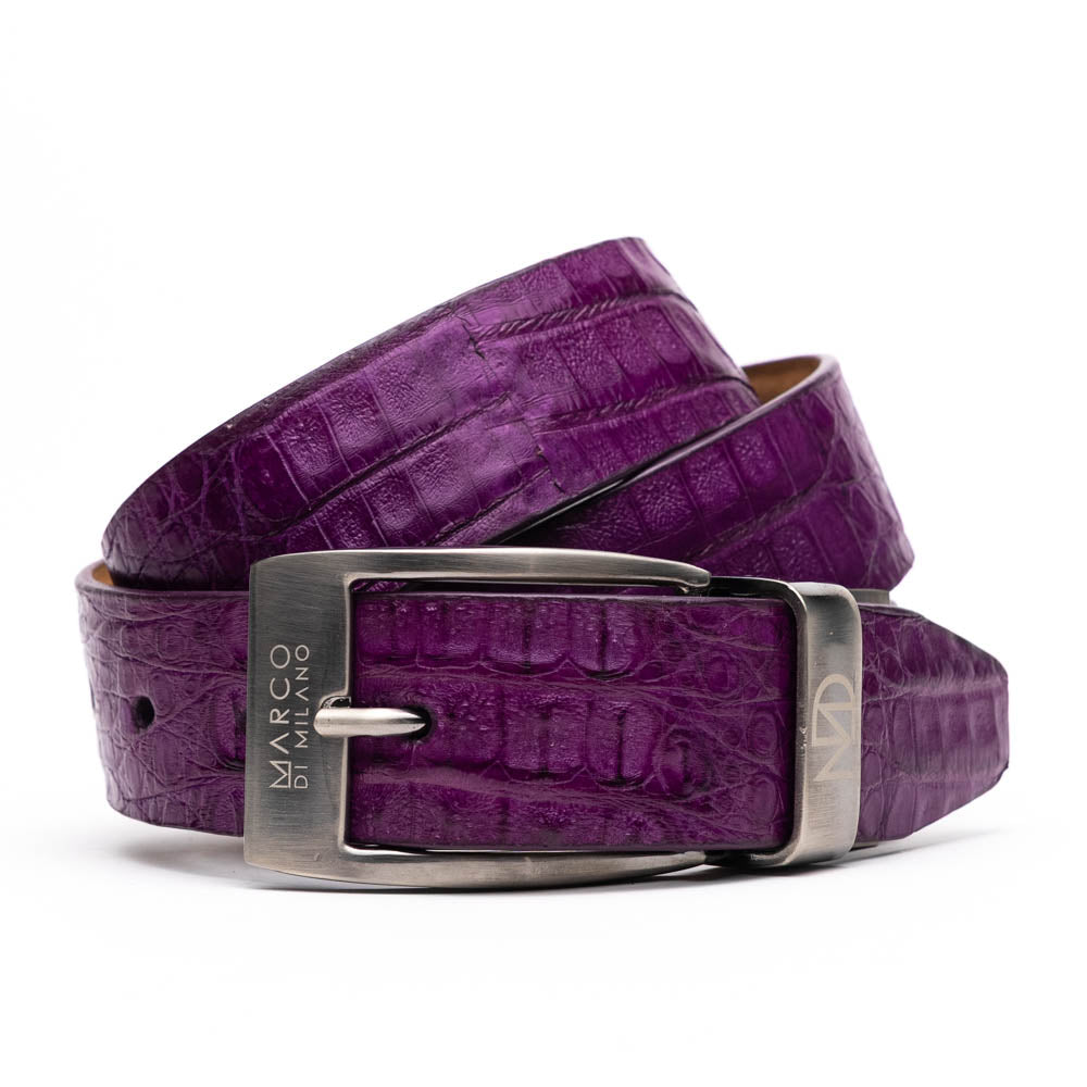 Marco Di Milano Silvio Belt Purple - 44