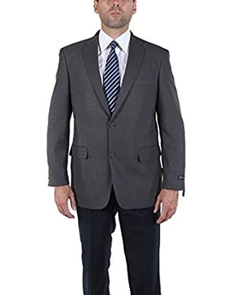 "Wholesale Mens Jackets - Wholesale Blazer - " Gray  Blazer - Gray