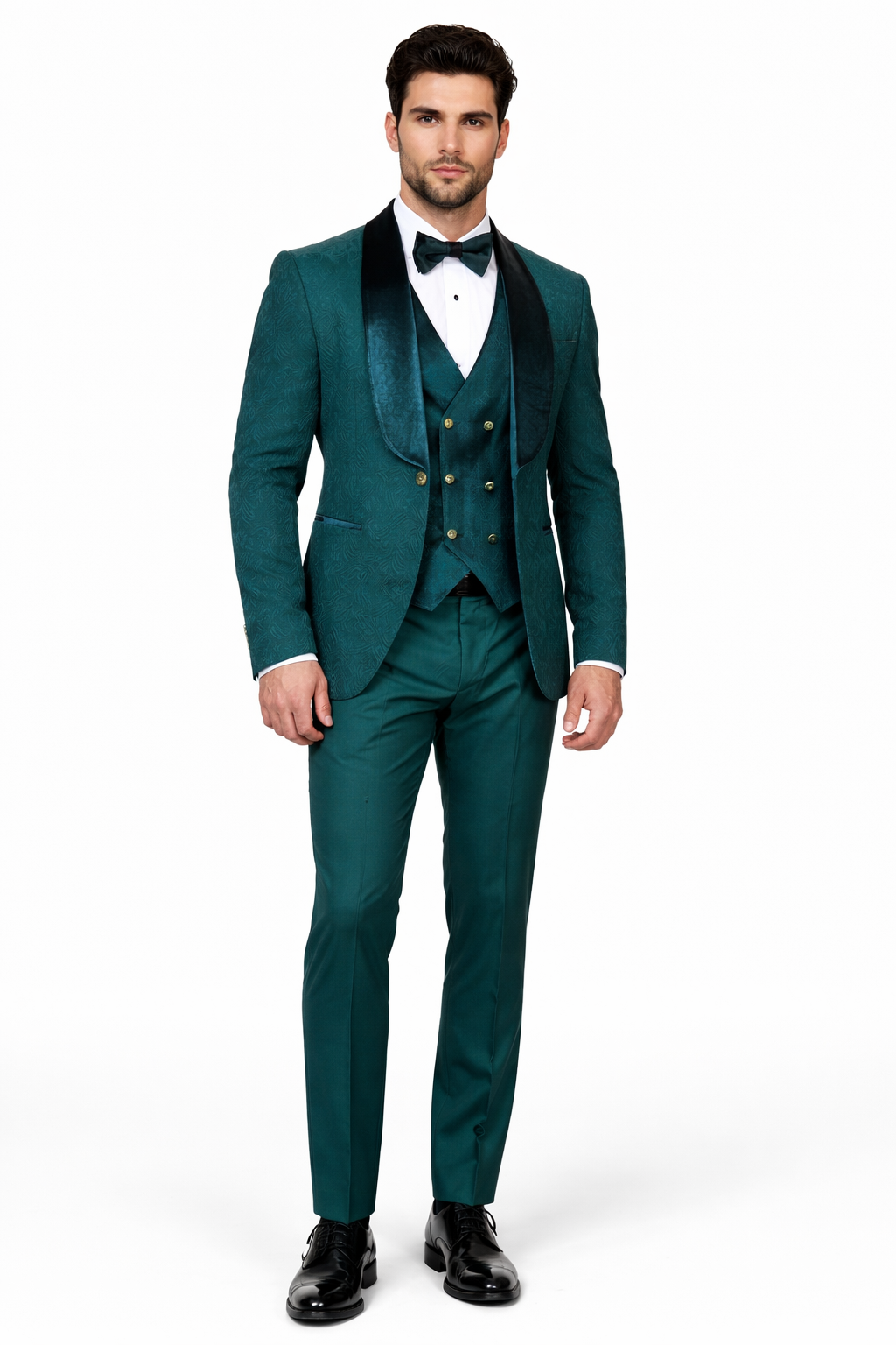 Single Breasted Suit - Hunter Wedding Tuxedo