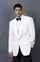 "Wholesale Mens Jackets - Wholesale Blazer - "White One Button Blazer