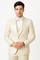 SKU#JA61572 Cream Suit - Ivory Tuxedo - Off White Paisley Suit - Floral Tuxedo - Wedding Tuxedo