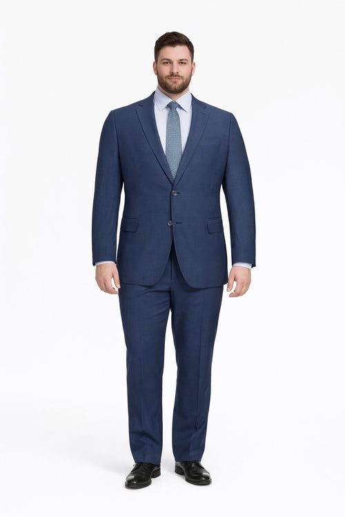 Slim Fit Tiglio Wool Suit Modern Tailored Two-Piece Formal Suit