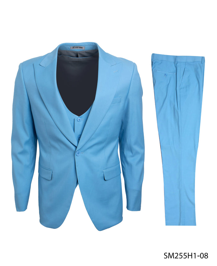Stacy Adams Men's Executive 3-Pc Suit - Bold Color