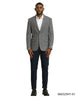 Stacy Adams Men's Hybrid Fit Sport Coat - Tweed - Plaid Blazers