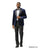 Stacy Adams Men's Hybrid Fit Sport Coat - Rhinestone sequin Embedded Peak Lapel
