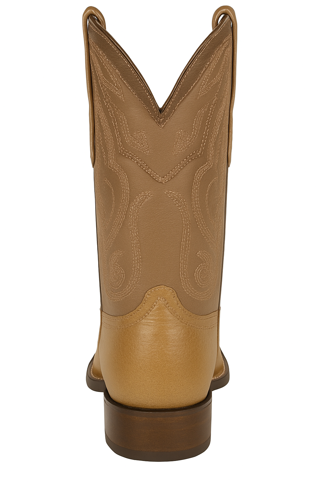 Men's Wild West Smooth Ostrich Skin 3X Toe Boots 29504-B - 6