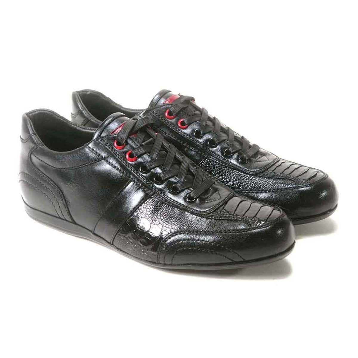 Sneaker de Piel de Avestruz Pata LAB-ZC091905 - 6