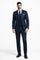 Mens Stacy Adams Suits - Designer Suit - 3 Piece Suit - Vested Suit - Flat Front Pant- Modern Fit Suits Navy Suit