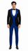 Statement Matching Bowtie Suits Royal blue suit