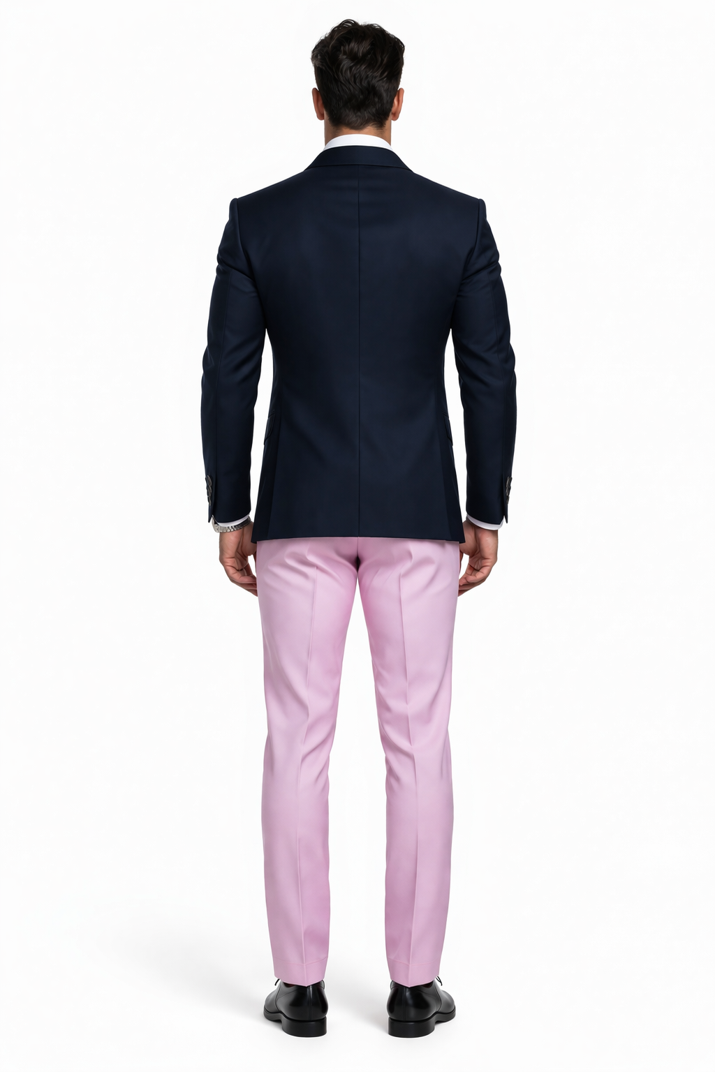 Statement Mens Fashon Tuxedo Pink 3 Piece Designer Tux