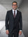 Statement Mens Modern Fit 3 Piece 100% Wool Pinstripe Suit – Wide Peak Lapel, 5 Button Vest