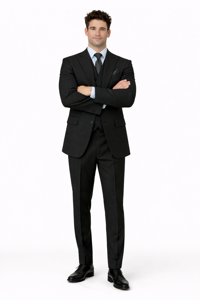Statement Suits Black-New Designer Collection