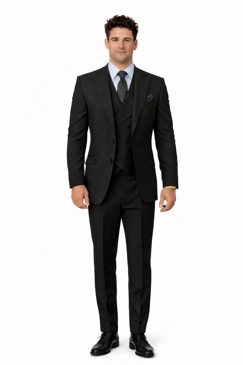 Statement Suits Black-New Designer Collection
