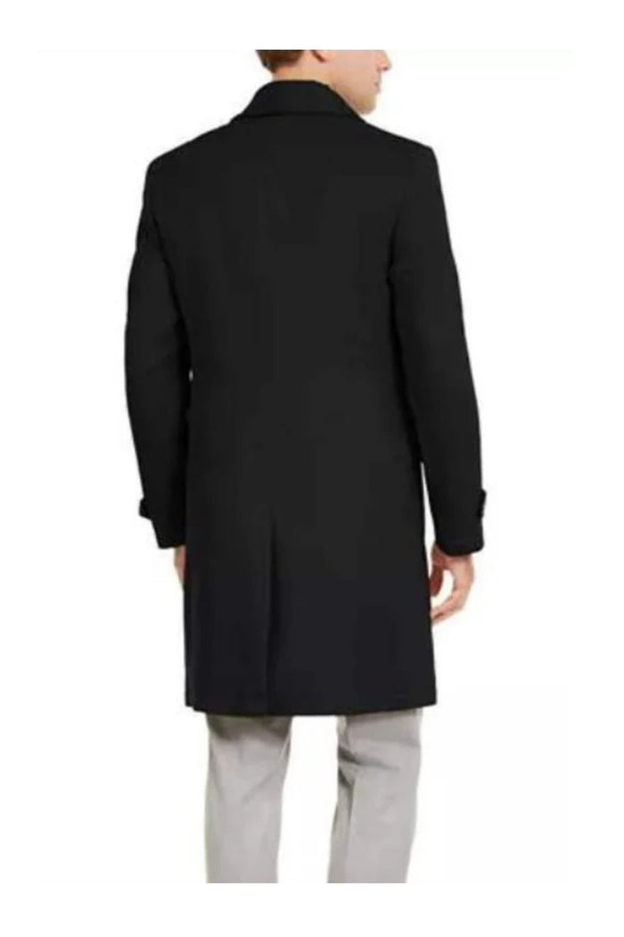 Manhattan 34 Inch Double Breasted men's Overcoat - men's Topcoat