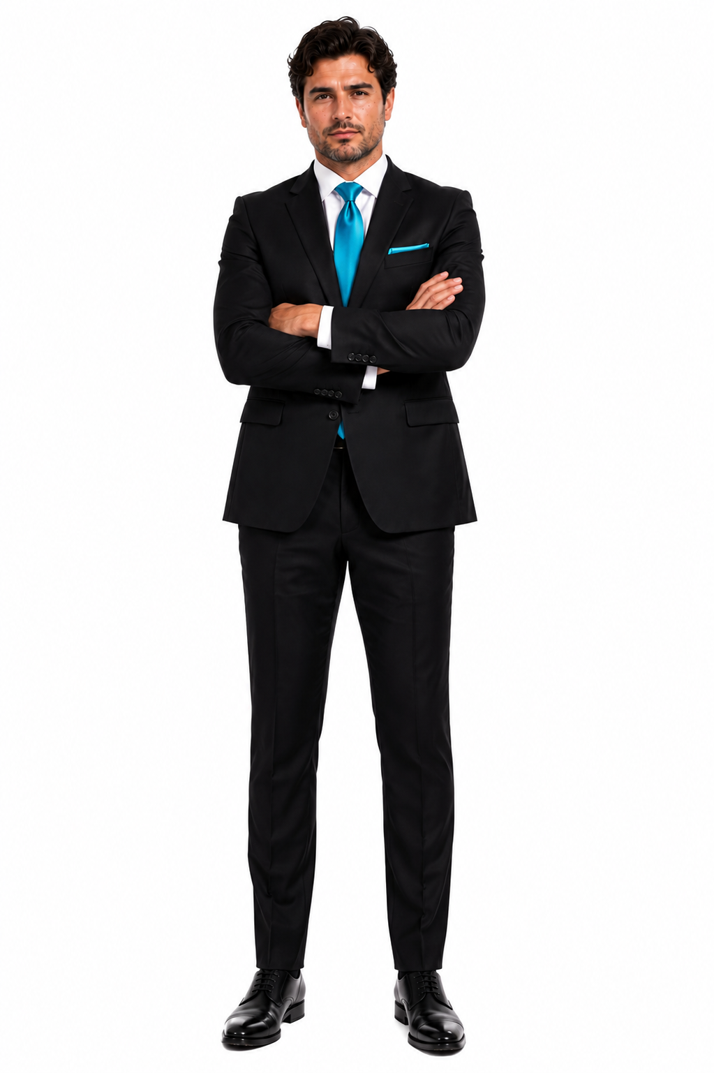 Suit And Shirt Combinations  Groom & Groomsmen  black prom Suits