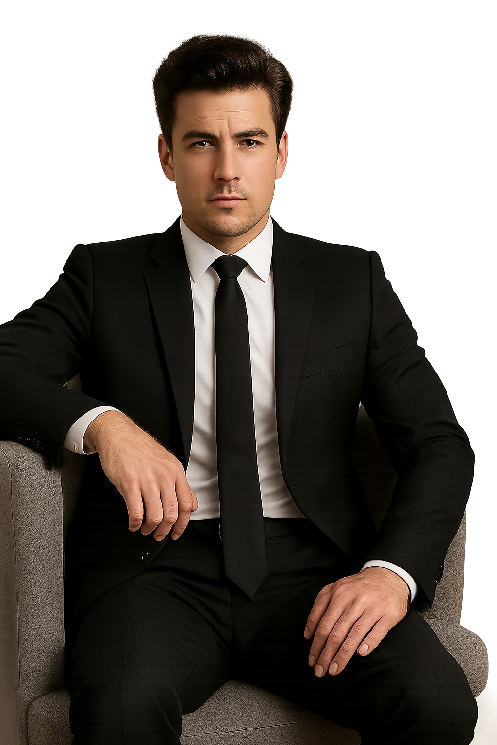 Mens Summer Linen suit - Black  Suit For Man Side Vented Modern Fit Notch Lapel - New Arrival - 38 Short Jacket+32 Waist Adjustable 28to34)(Height: 5 4 to5 7 )(Neck  15-16.5)S-M)