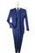 Big and Tall Business Suits - Suits For Big Man - Large Men's Solid Blue  Vested Suits suit