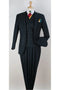 Big and Tall Business Suits - Suits For Big Man - Large Men's Hunter Green Vested Suits suit