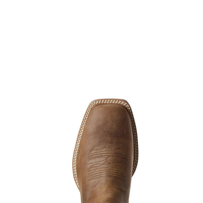 Booker Ultra Western Ankle Boot Distressed Tan - 6