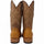 Men's Genuine Full Quill Ostrich Square Toe Boots Rio Grand Antique