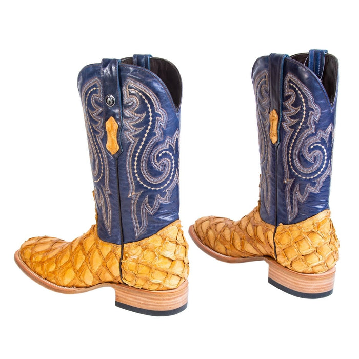 Men's Genuine Monster Fish Square Toe Boots Buttercup - 6