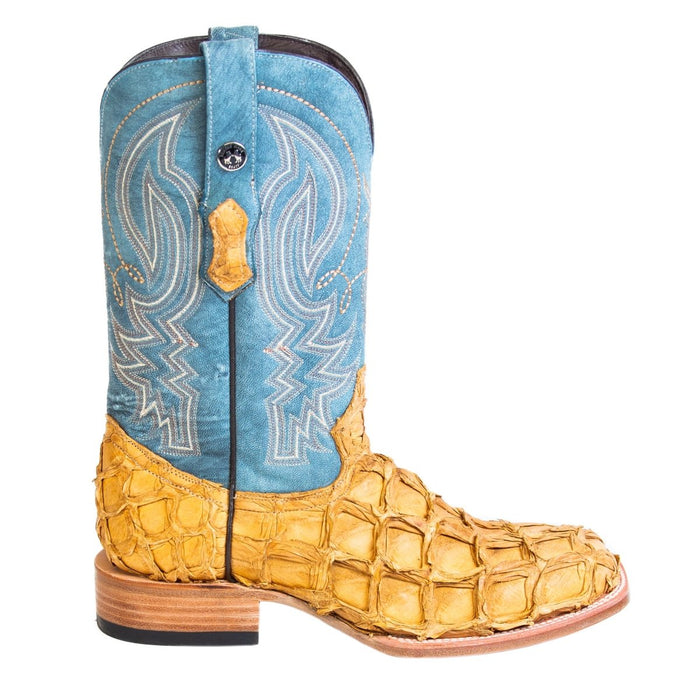 Men's Genuine Monster Fish Square Toe Boots Buttercup - 6
