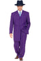 Purple Zoot Suit - 1920s Suit - Gangster Long Suit
