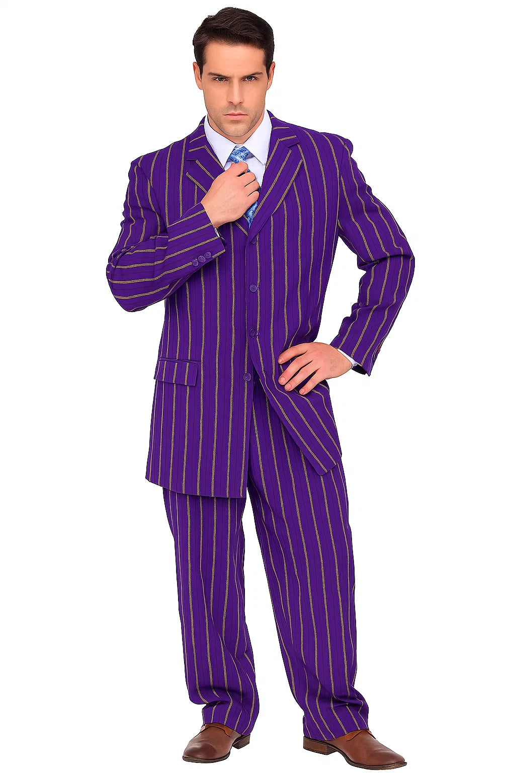 Purple Zoot Suit - 1920s Suit - Gangster Long Suit - Coat Size 38