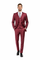 Tazio Men's 3 Piece Executive Suit Bold Colors & Patterns