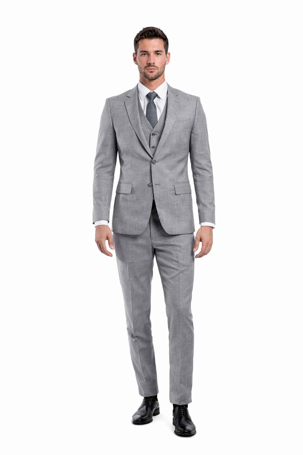 Tazio Men's 3 Piece Executive Suit Bold Colors & Patterns