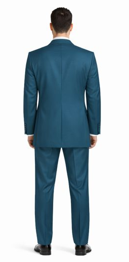 Teal Suit - Dark Teal Suit - Teal Blue Suit-New Designer Collection - 34 Short or Extra Small