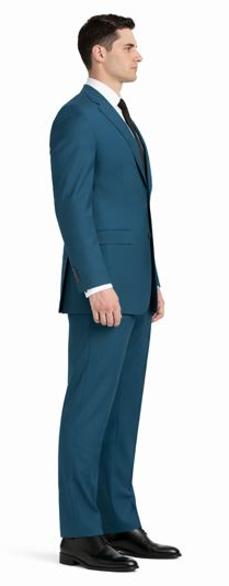 Teal Suit - Dark Teal Suit - Teal Blue Suit-New Designer Collection - 34 Short or Extra Small